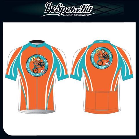 Picture of Ride for Tiny Town Short Sleeve Womens Club Cut Jersey