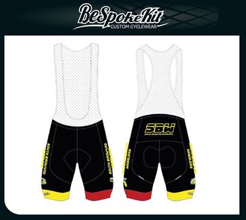 Picture of SBW Mens and Womens Race Fit Bib Shorts