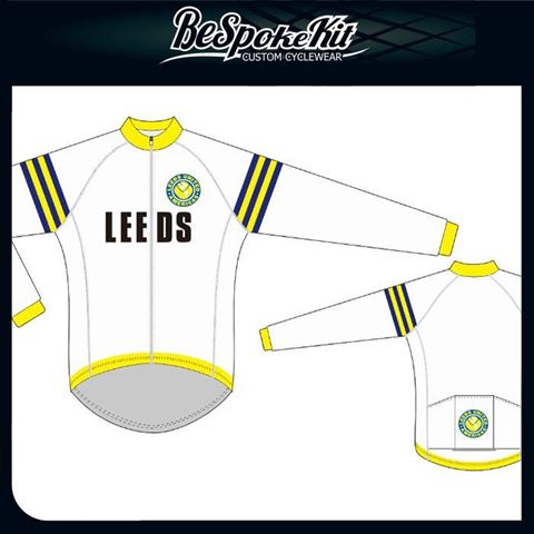 Bespokekit. Leeds United Cycling Jersey 