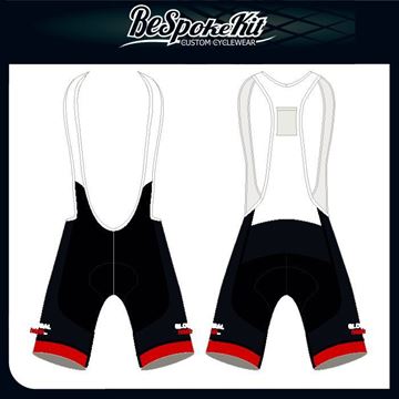 Picture of Team Rhino Men's Race Fit Bib Shorts